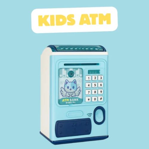 Creative Money Box ATM Machine For Kids with Password Protection