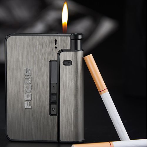 10 Sticks Cigarette Metal Case Box - Sexy Beauty Creative Design