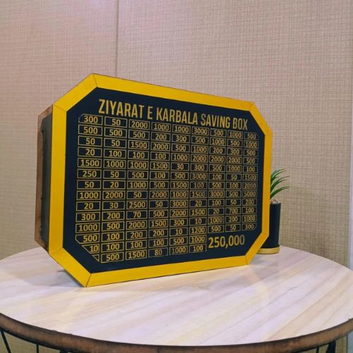 250K Zayarat e Karbala Saving Box I Saving Box I Saving I Saving Box Money I Money Box
