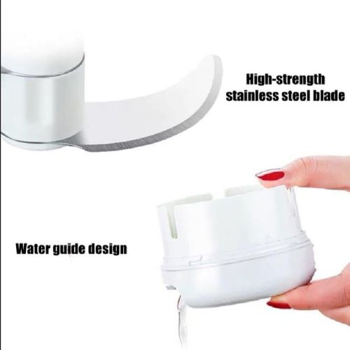 1 Pc Manual Food Chopper - Mini Garlic Grinder, Hand Pull Cutter