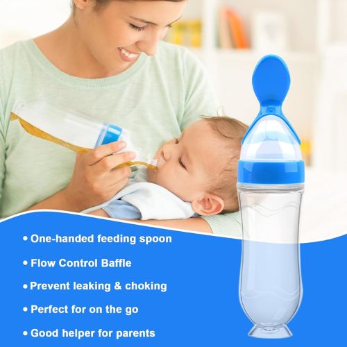 Silicone Pacifier And Feeding Spoon Set