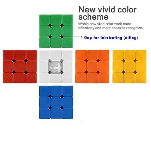 Rubic cube 3x3 for kids Magic Speed Square Cube Puzzle Toy
