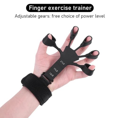 Finger Exerciser - Gripster Strengthener Finger Stretcher Hand Gripper