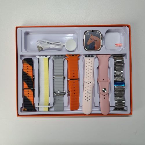 Ultra 7 in 1 Strap Smart Watch 2.01 infinite Display