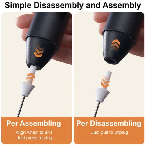 Rechargeable Coffee Beater – USB Milk Frother for Coffee, Latte & Hot Chocolate