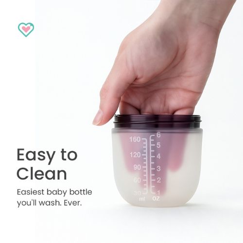 PPSU Wide Mouth Series Dolphin Bottle 180ml - No BPA Hongkong Brand
