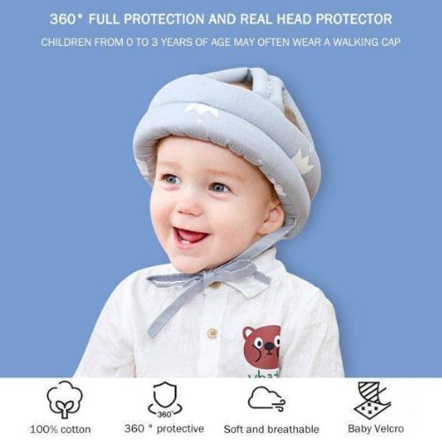 Baby Crawling Walking Safety Helmet | Child Head Protection Cap