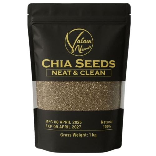 Valam Naturals Chia Seeds – 100% Pure, Clean & Nutrient-Rich Superfood
