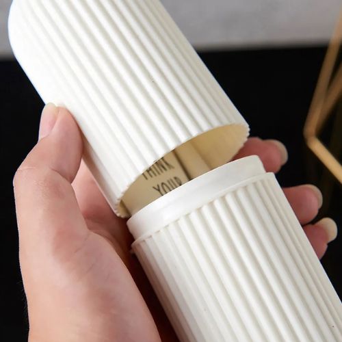 Portable Toothbrush Holder Case Toothpaste Storage Cup