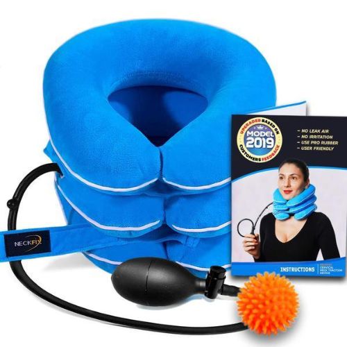 Tractor For Cervical Spine Portable Neck Pillow Durable Quality Comfortable Support Reliable