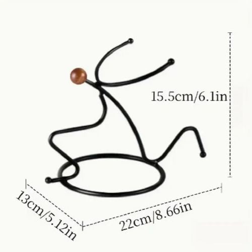 Creative Humanoid Drink Rack Artistic Drink Holder