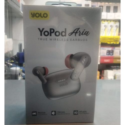 Yolo YoPod MAX TRUE WIRELESS EARBUDS WIRELES 20 IPx4 Water Resistant