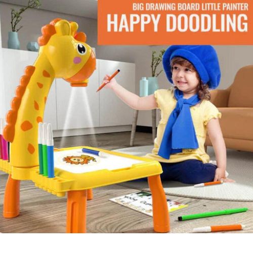 3 in 1 LED Projector Drawing Table Toy for Kids