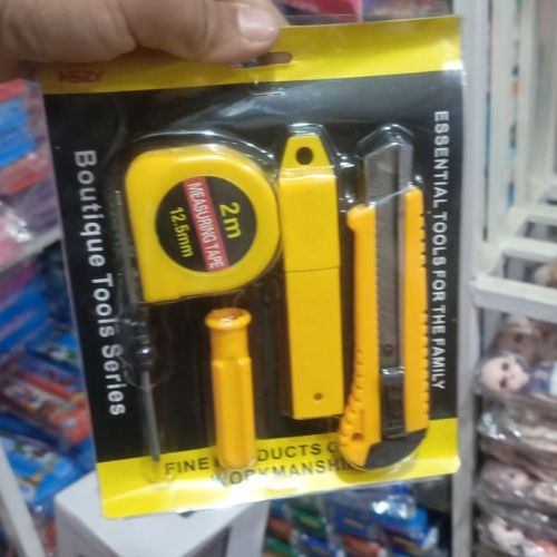 5-piece screwdriver tape measure art knife combination set