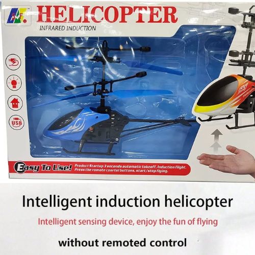 Infrared Induction LED Helicopter – Hand Sensor Controlled