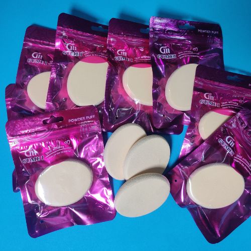Skin Tone Make Up Powder Puff - Professional Makeup Sponge Wet And Dry