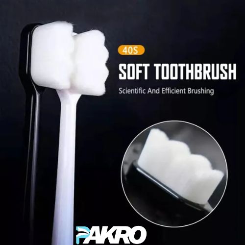 Adult Nano Toothbrush Ultra Soft Toothbrush with Micro Bristles