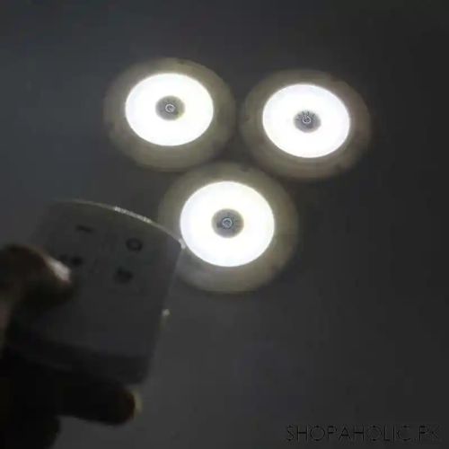 Set Of 3 LED Lamps With Remote Control, Battery Operated Multi Purpose