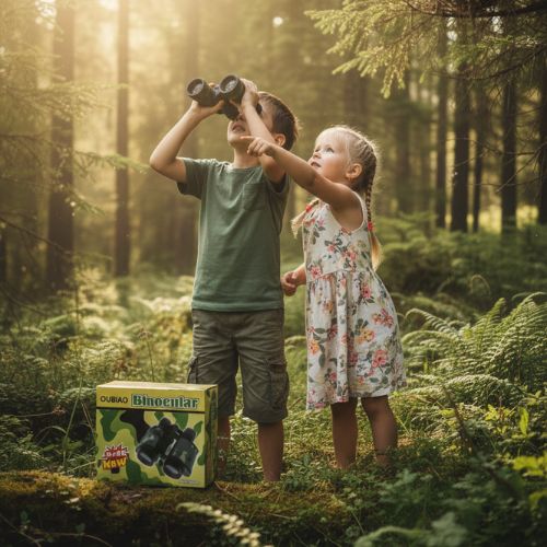 Kid’s Explorer Binoculars – 8x30 Optical Lens for Fun & Learning