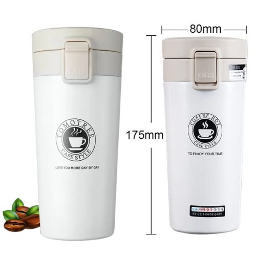 Hot & Cold Stainless Steel Water Bottle Vacuum Flask Coffee Tea Mug , 380ml