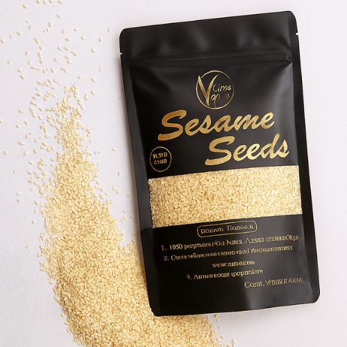 Pure Sesame Seeds – Nutrient-Rich Superfood for Cooking & Baking (250g)