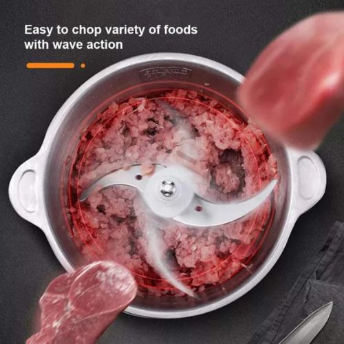 Stainless Steel 2 Speeds Big Capacity Electric Meat Grinder Food Processor