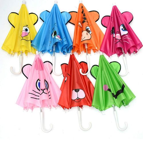 Kids 1 Pc Polyester Umbrella - Durable and Portable Design