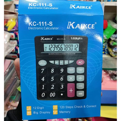 Electronic Calculator Durable Quality Easy to Use Clear Display Utility Design