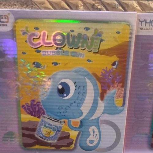 Fish Bubble Gun – Automatic Bubble Blower with Lights & Sounds