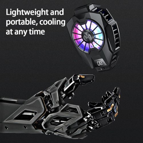 DL05 RGB Memo Mobile Phone Radiator Gaming Cooler Fan
