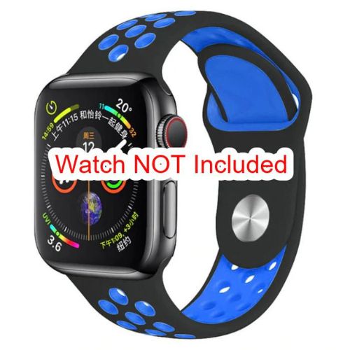Silicon Dotted Nike Straps For Smart Watches Compatible With 42-44-mm Series