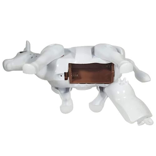 Electric Drive Milch Cow Toy for Kids - 1 Pc, Black & White, Fun for Boys & Girls