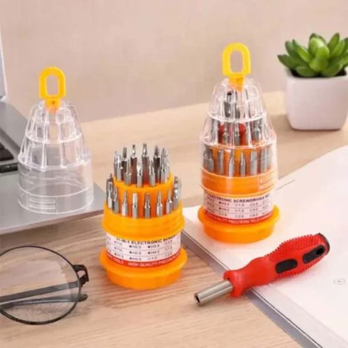 31 Pcs Screwdriver Set - Repairing Interchangeable Precise Screwdriver Tool Set
