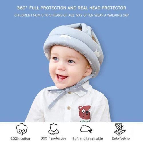 Baby Hat Protector Toddler Children Crawling Walking Safety Helmet