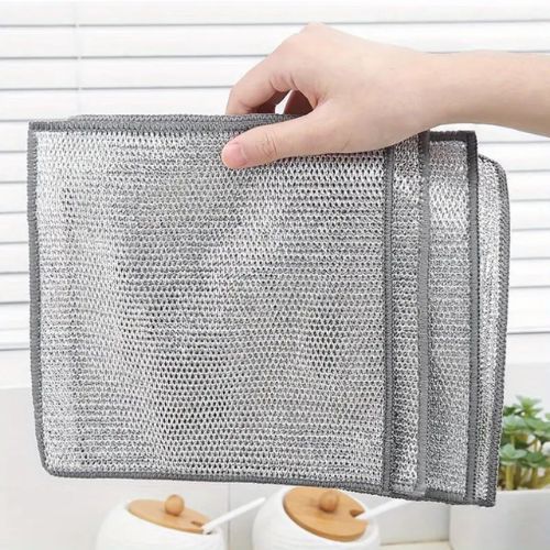 Kitchen Steel Mesh Wire Dish Washer Cleaning Cloth