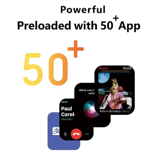 H11 Ultra Smart Watch 49 MM 1.9 inch IPS LED Full Screen Bluetooth Calling Wireless Charging