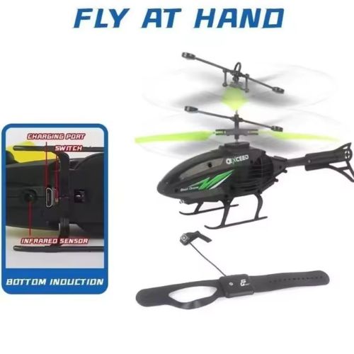 Electric Drive Helicopter Set for Kids - 1 Pc - Fun for Boys and Girls Aged 1-10