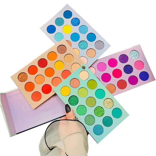 Prism Vista 60-Color Eyeshadow Board With Free Makeup Brush Set