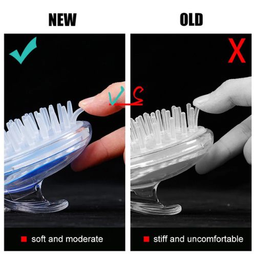 Hair Wash Brush & Scalp Massage Comb – Anti-Dandruff Haircare Brush