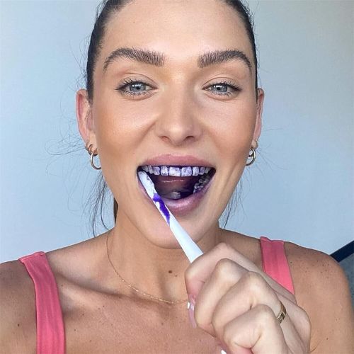 V34 Colour Corrector Serum - Purple Toothpaste | Teeth Whitening