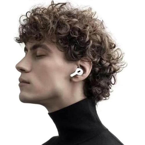 A9 Pro Earbuds With Anc Technology Sleek Matte Black Design Led Indicator