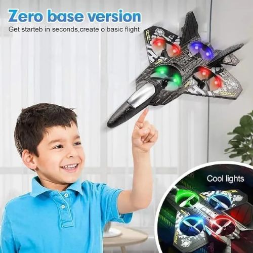 Premium RC Fighter Jet Plane – 2.4G Remote Control Airplane Toy with Lights