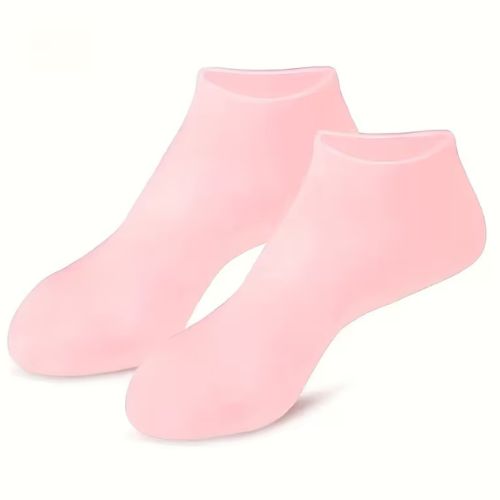 Combo Deal Silicon Gloves And Silicon Socks Durable Quality - Soft Texture