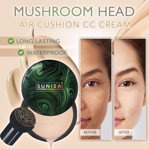 SUNIS Foundation Base Water proof Mushroom Head Air Cushion BB CC Cream