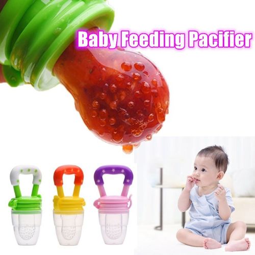 Silicone Pacifier And Feeding Spoon Set