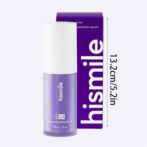 V34 Colour Corrector Serum - Purple Toothpaste | Teeth Whitening