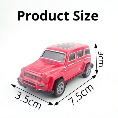 G-Class SUV Metal Toy Cars | Multicolor (Pack of 12)