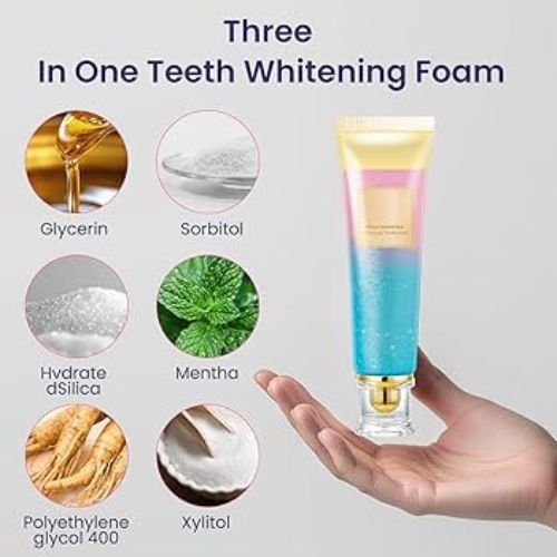 Whitening Toothpaste with Niacinamide & Probiotics | Body Accel | Bright Smile Formula