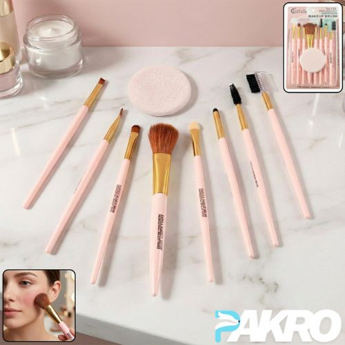 9-in-1 Professional Makeup Brush Set (1 Set)