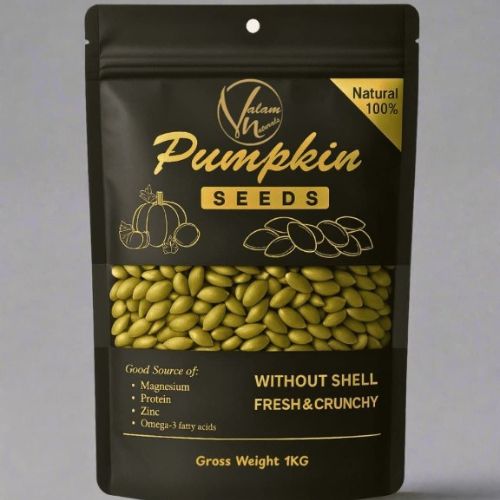Premium 100% Natural Pumpkin Seeds Without Shell – Fresh & Crunchy
